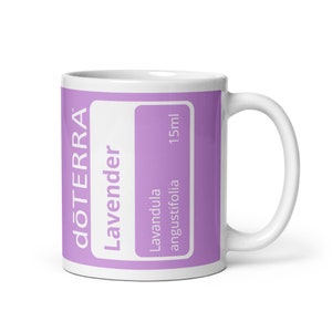 doTERRA Mug Lavender design