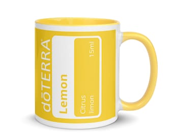 doTERRA Tasse Zitronen-Design