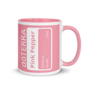 doTERRA Mug Pink Pepper design