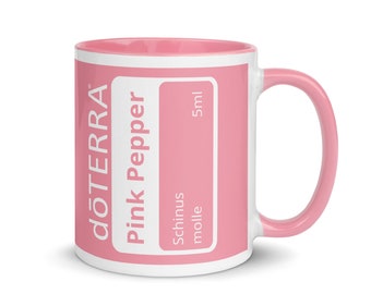 doTERRA Tasse Pink Pepper Design
