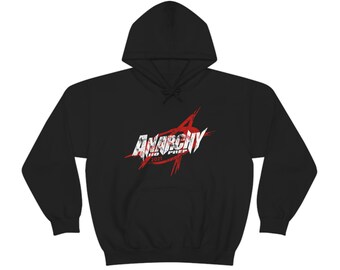 Vintage H Anarchy Seditionaries' Hoodie Black Jacket Medium 90s