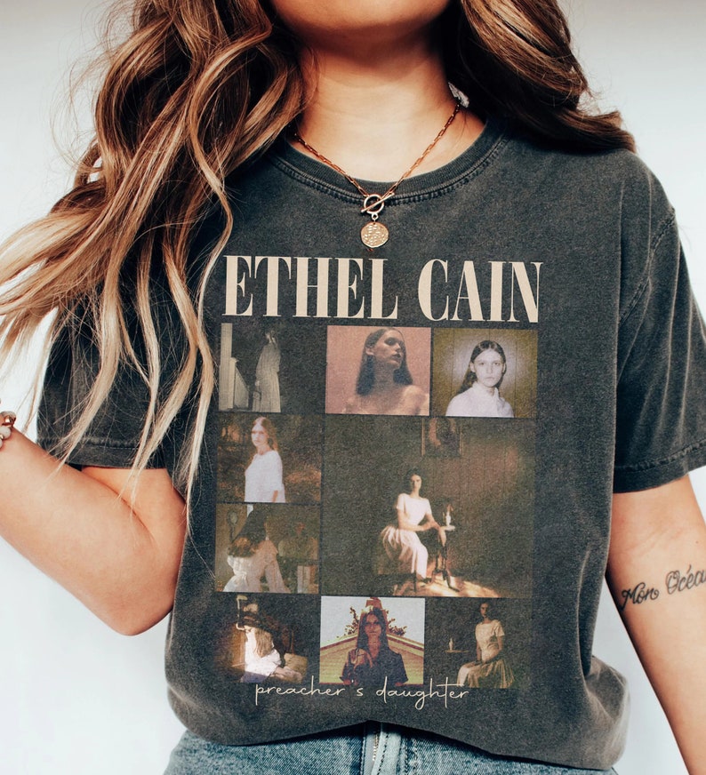 Ethel 2024 Tshirt ,graphic Preacher's Daughter Album,cain 2024 Graphic ...