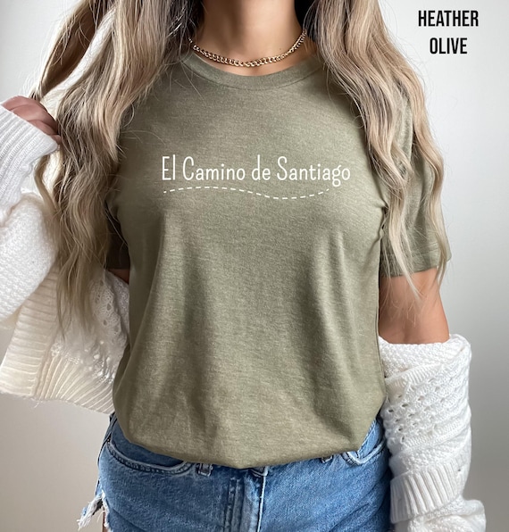 El Camino De Santiago T Shirt, The Way of St James, Buen Camino, Hiking T-Shirt, Spain Vacation T-Shirt, Walking Shirt, European Vacation