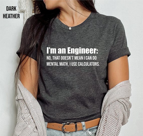 Magliette Personalizzate Maglietta Ingegnere T-Shirt Unisex 