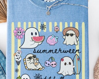 Summer Halloween Shirt, Summerween T-Shirt, Summer Halloween Tee