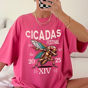 Cicada Reunion 2025 Shirt Comfort Colors, Funny Cicada Concert, Summer Cicadas t shirt, gift for Cicada lover, tshirt gift for insect lover
