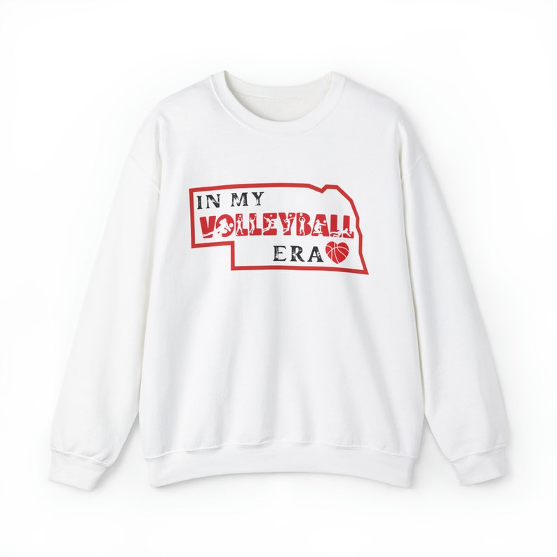 Nebraska Volleyball Sweatshirt Gift in My Volleyball Era Etsy