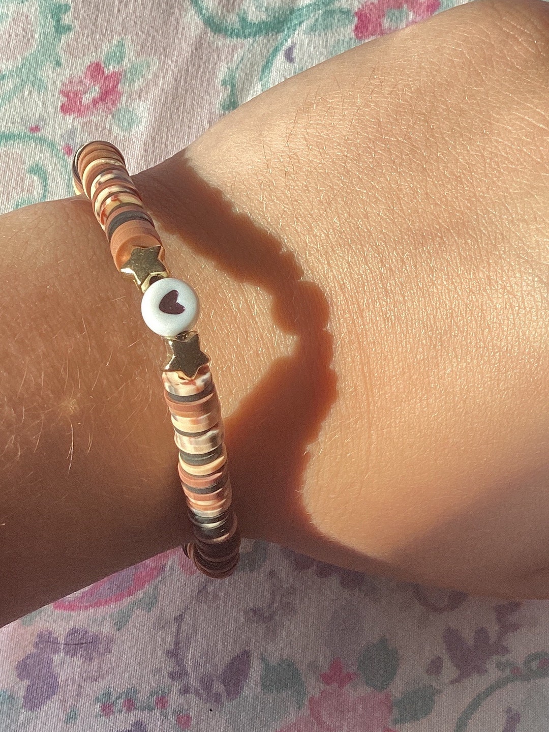 Light Coffee Acrylic Bracelet main image 1