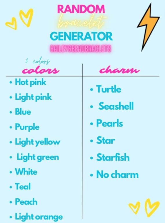 Online bracelet name maker discount