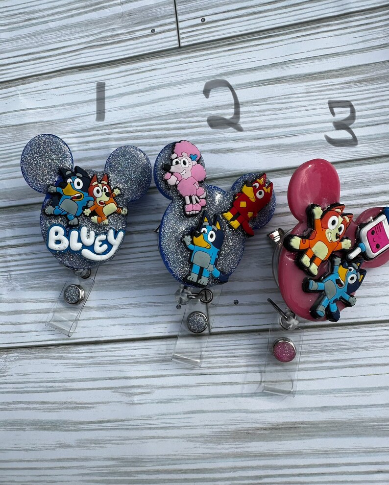 Bluey Badge Reels Etsy