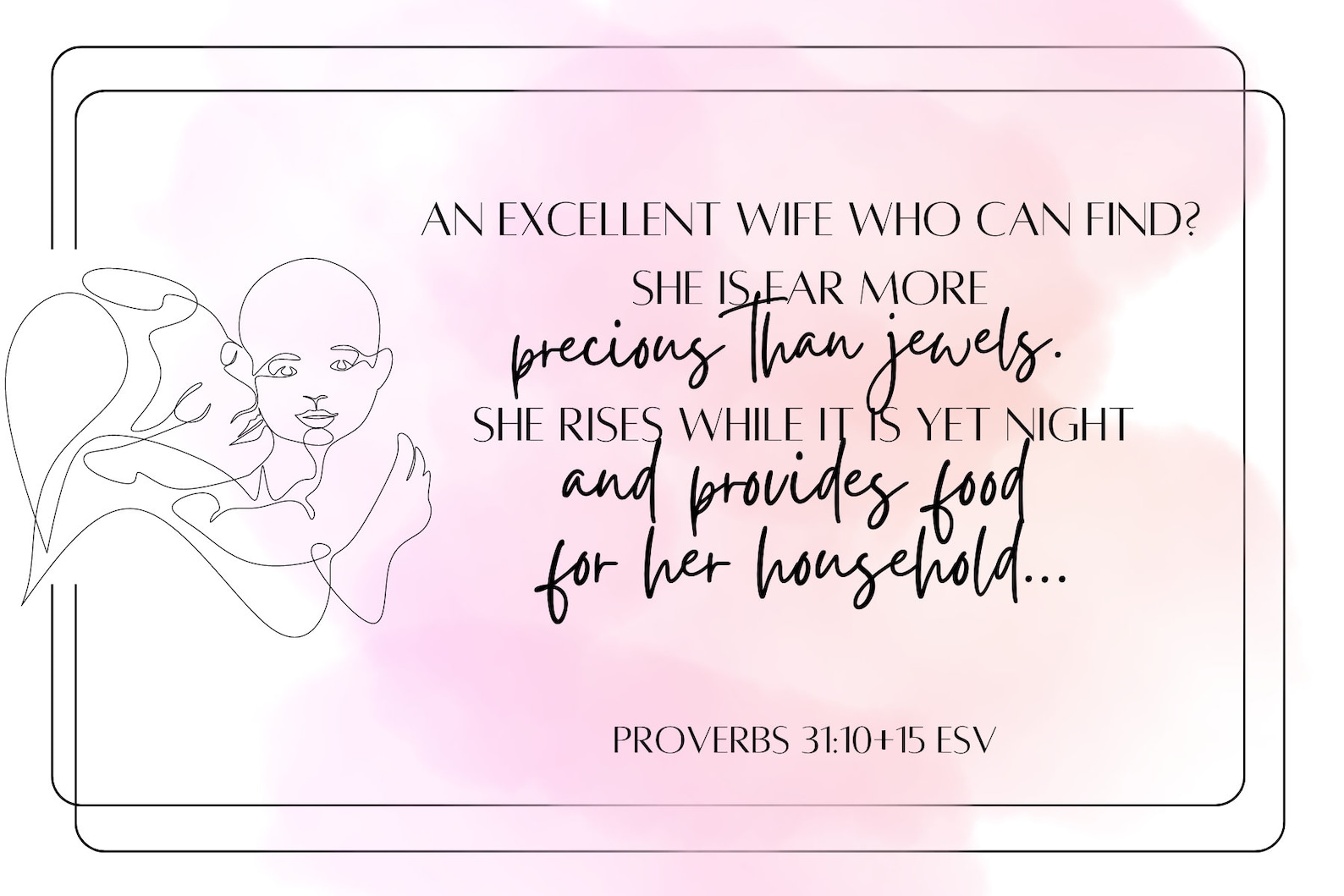 Breastfeeding / Exclusive Pumping Biblical Affirmation Encouragement