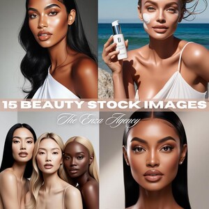 Beauty Stock Afbeeldingen Perfect voor huidverzorgings- of make-upmerken