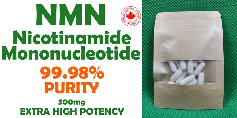 NMN 60 Stück Reinheit 99,98% (Nicotinamid MonoNukleotid) Vegan / Vegetarische Kapseln 500 mg Bild 3