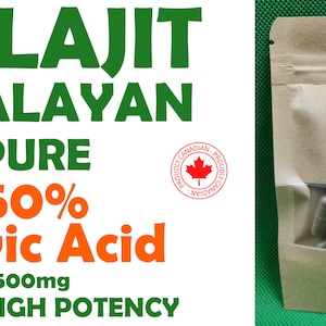 Shilajit puro del Himalaya, orgánico y vegano. 100% natural. Más de 85 oligoelementos y ácido fúlvico. imagen 3