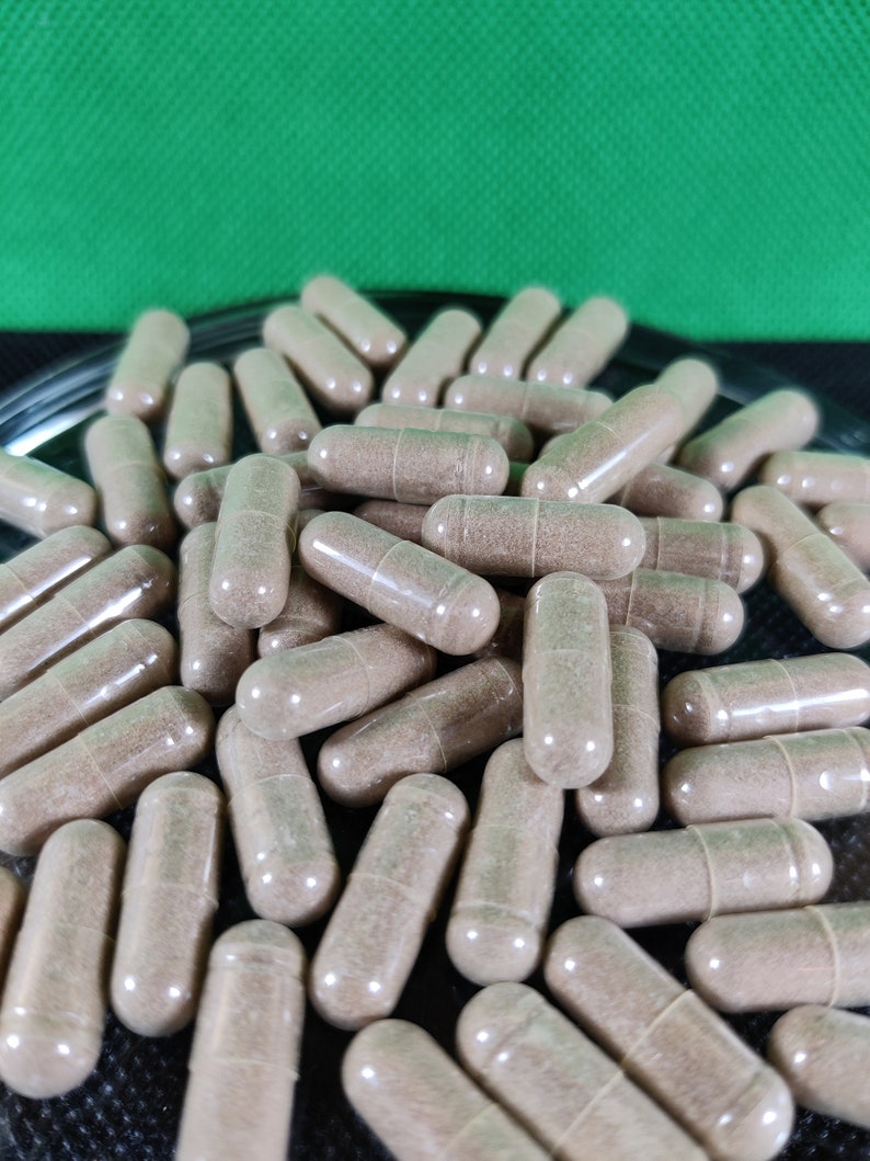 DAMIANA Leaf Extract (20:1) 100% Pure. Vegan/Vegetarian capsules 500mg image 2