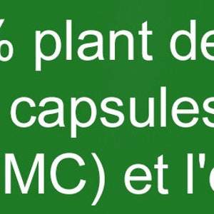 Puede incluir: Ingredientes de las c&aacute;psulas: 100% material derivado de plantas (HPMC) y agua purificada.  Ingr&eacute;dients capsules: 100% mati&egrave;res d&eacute;riv&eacute;es plantes (HPMC) et l'eau purifi&eacute;e.