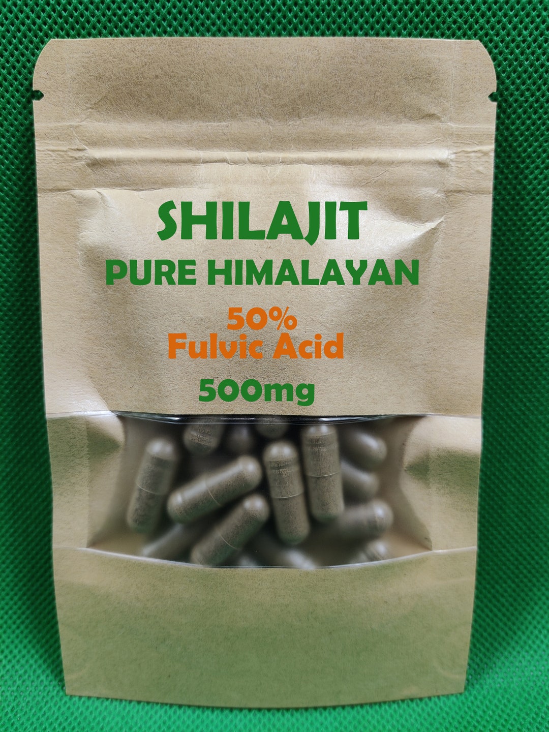 SHILAJIT Pure Himalayan Organic Powder Vegan. 100% Natural 85+ Trace ...