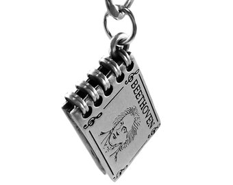 Ludwig van Beethoven Symphony No. 5, Musician Gifts, Composer Gifts, Music Composers, Beethoven Gifts, Beethoven Keychain Christmas Gift