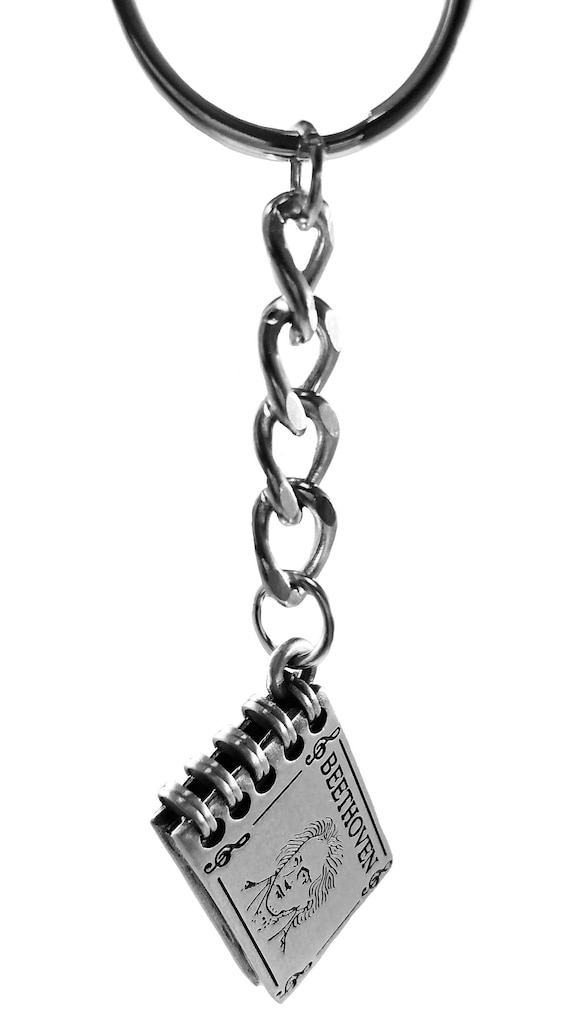 Ludwig van Beethoven Symphony No. 5, Musician Gifts, Composer Gifts, Music Composers, Beethoven Gifts, Beethoven Keychain Christmas Gift