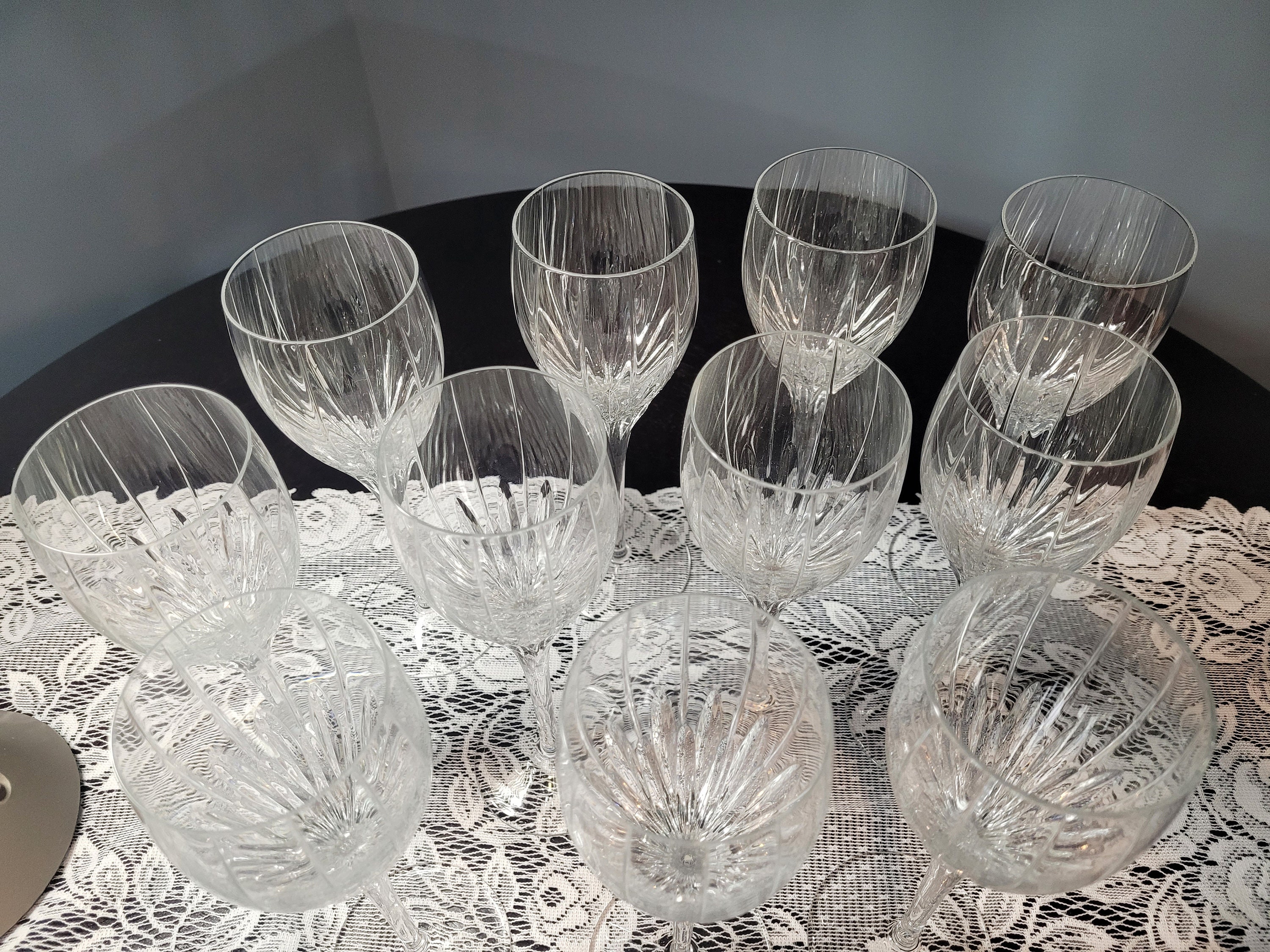 Mikasa Phoenix Wine Glasses Set of 11 - Etsy