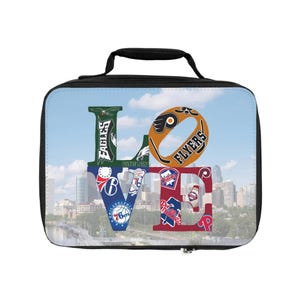 Philadelphia Sports Teams Lunch Bag: Loved Philly Teams, Fun for Kids, School Lunches, Back to School, Sports Fan Gift