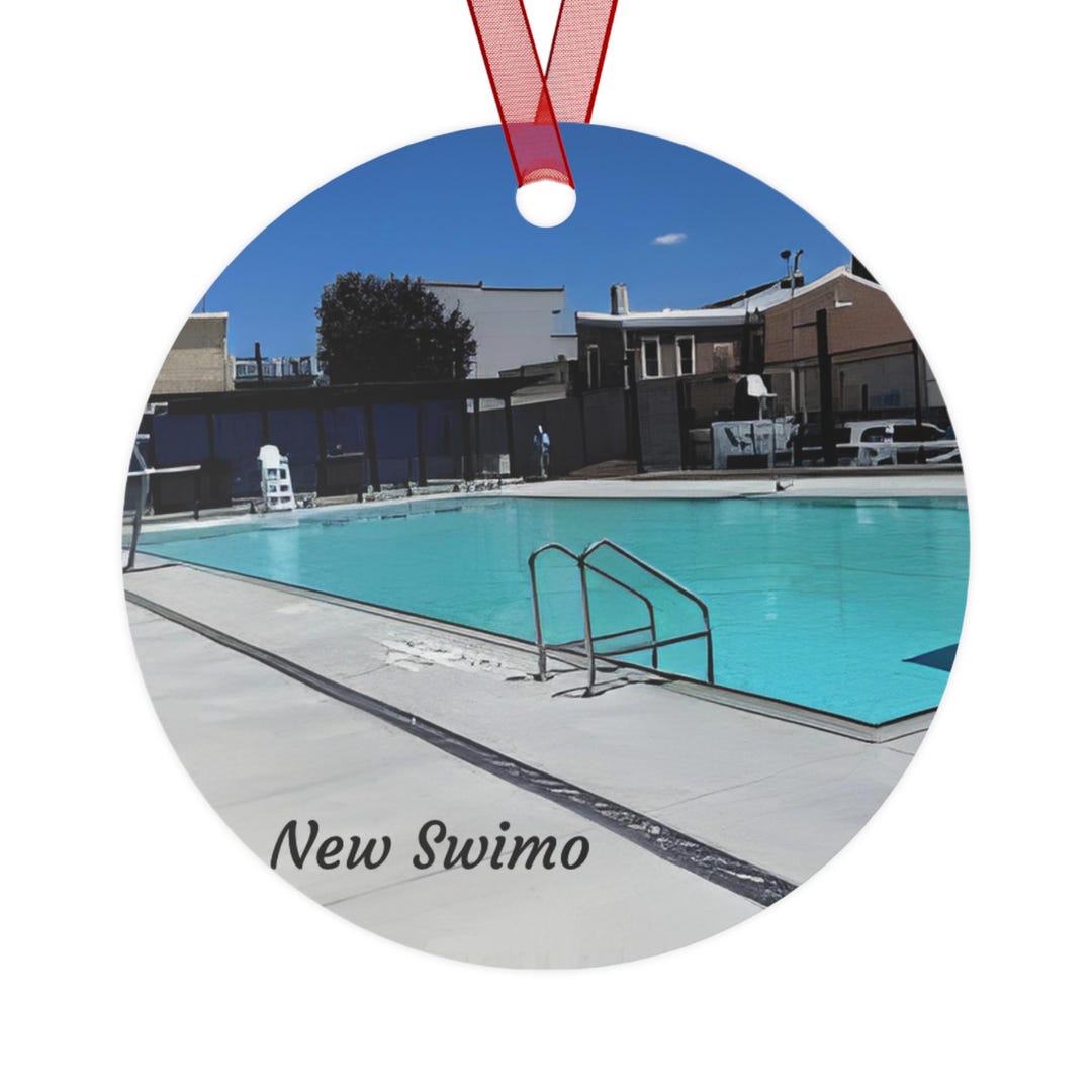 Metal Ornament- Fishtown SWIMO Christmas Tree Ornament, Philadelphia PA ...
