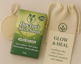Herbal Beauty Soap: Naturally Glowing Skin, Gentle Cleansing
