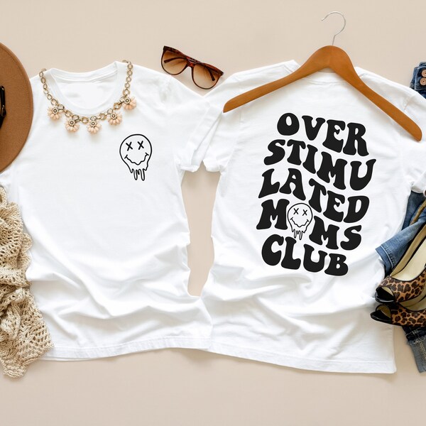 Stimulated Moms Club Graphic Fleece Sweatshirts main image 1