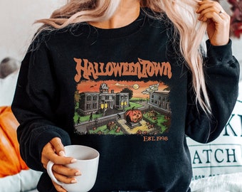 Halloween Town Sweatshirt, Halloweentown Sweatshirt, Halloween Sweater, Halloweentown Hoodie, Halloween Sweatshirt, Fall Sweatshirt