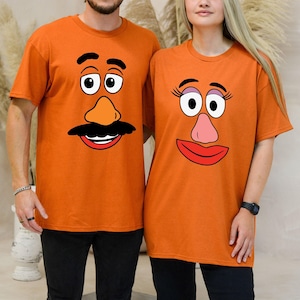 Mr Potato and Ms Potato Shirt, Cute Thanksgiving Tshirt, Custom Couple Shirt, Fall Family Matching Shirt, Funny Thanksgiving Tees Couples