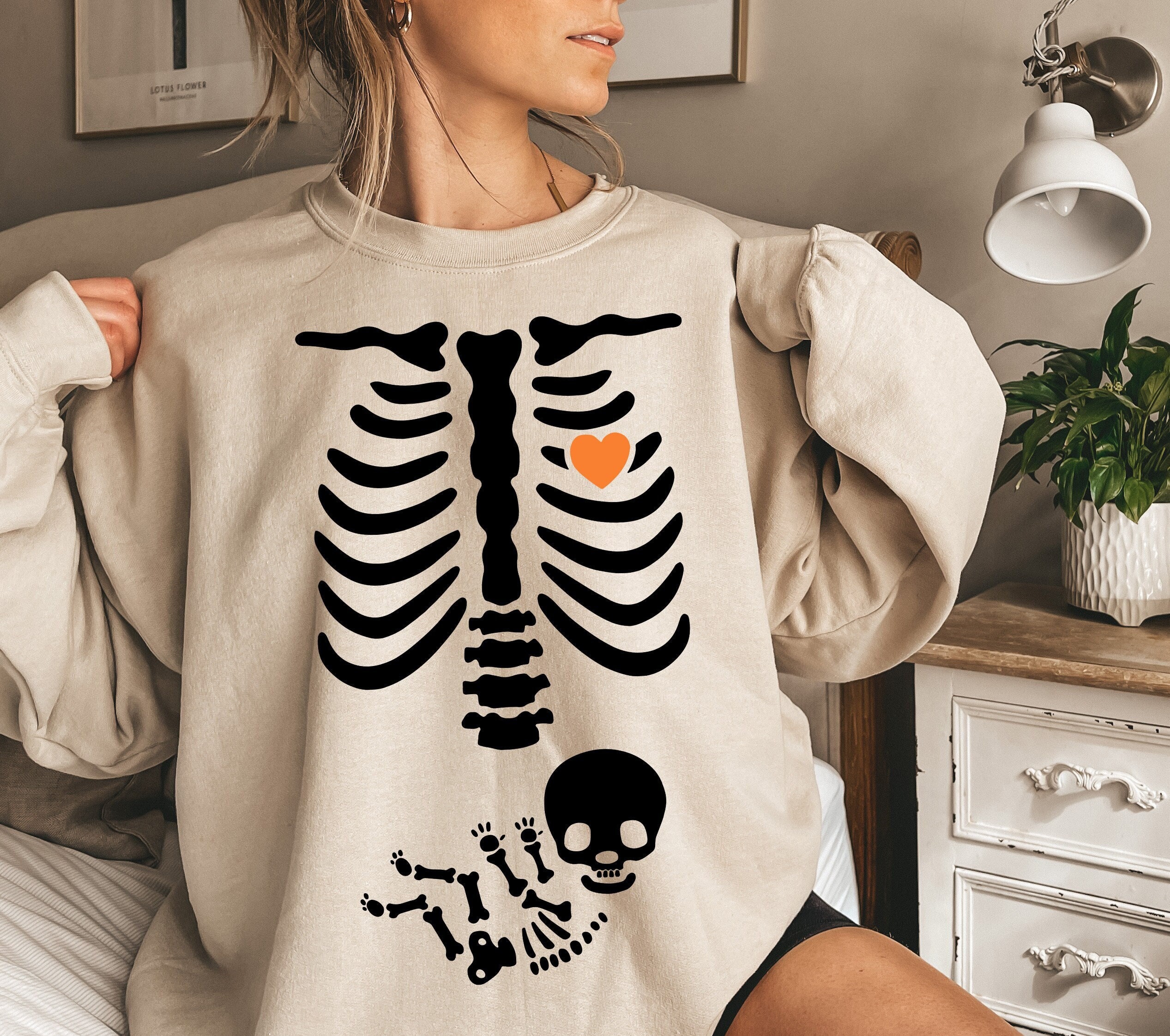 Skeleton Sweater - Etsy