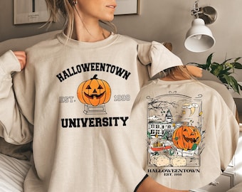 Halloweentown University Sweatshirt Halloweentown Sweatshirt Halloween Town Sweatshirt Halloween Sweatshirt Halloween Crewneck Fall Sweater