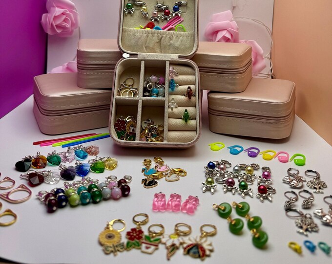 Interchangeable Metal Tunisian Crochet Hook Set notions and Yarn Gifts