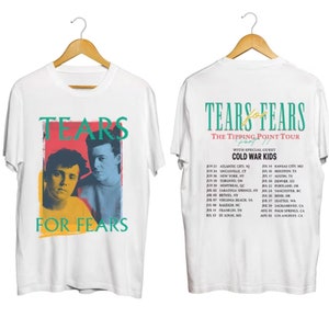 Tears For Fears Elemental Tour Bootleg Lot Shirt With Typos