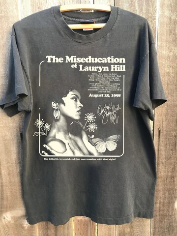 Retro Lauryn Hill Shirt, Lauryn Hill sweatshirt, Lauryn Hill Rock Style Bootleg Tee, The Miseducation of Lauryn Hill Unisex Cotton shirt