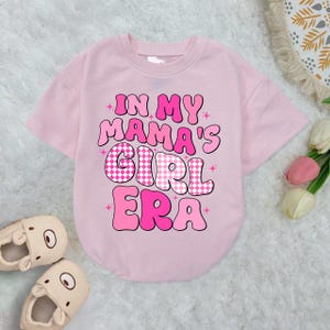 In My Mama&#39;s Girl Era Baby Romper, Mama&#39;s Girl Baby Romper, Baby Girl Romper, Mother&#39;s Day Baby Outfit