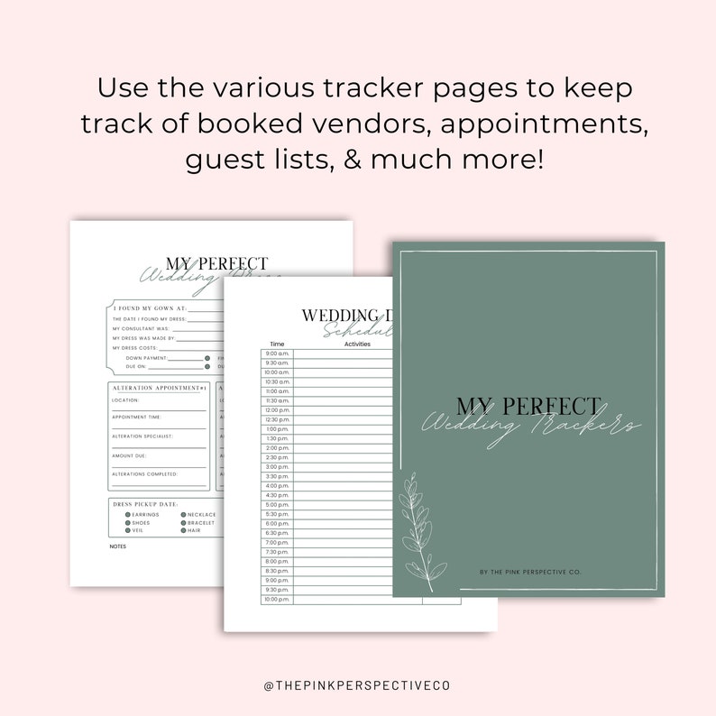 LDS Wedding Tracker Bundle, LDS Wedding Planner, Wedding Planner, Printable Wedding Planner ...