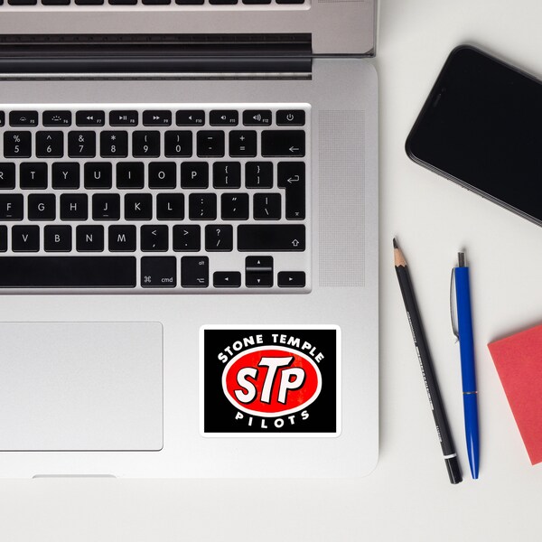 STP Stone Temple Pilots Bubble-free Sticker, Scott Weiland, Dean DeLeo, Robert, DeLeo, Eric Kretz, 90s Alt Rock