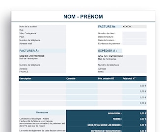 comment faire facture auto entrepreneur sans tva