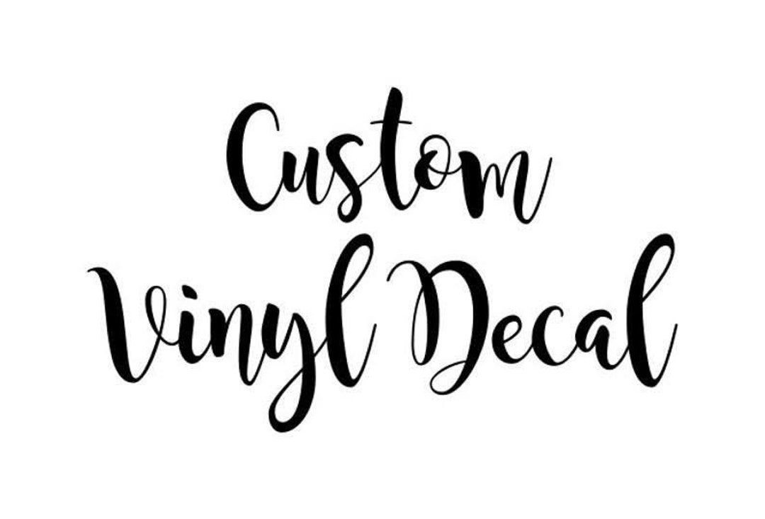 Name Decal, Stickers, Custom Stickers, Custom Name Sticker, Decals for