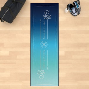 Sunset Bliss Hot Yoga Towel, Non-slip Yoga Towel, Yoga Accessories