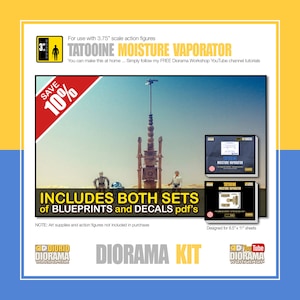 Kit Diorama de Star Wars: Vaporizador de humedad Tatooine