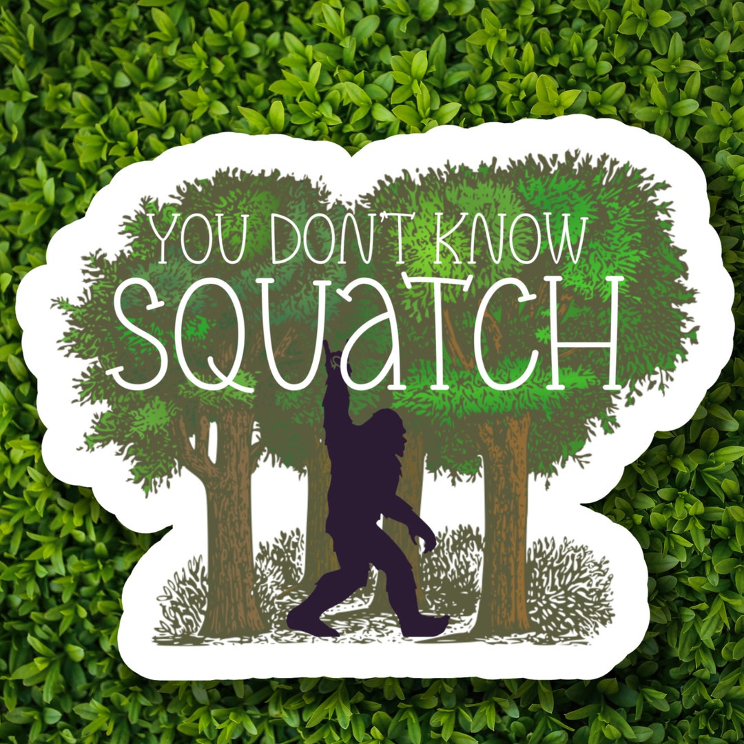 Squatchlet Sticker Sasquatch Sticker, Laptop Sticker,die Cut Sticker, Planner Sticker ...