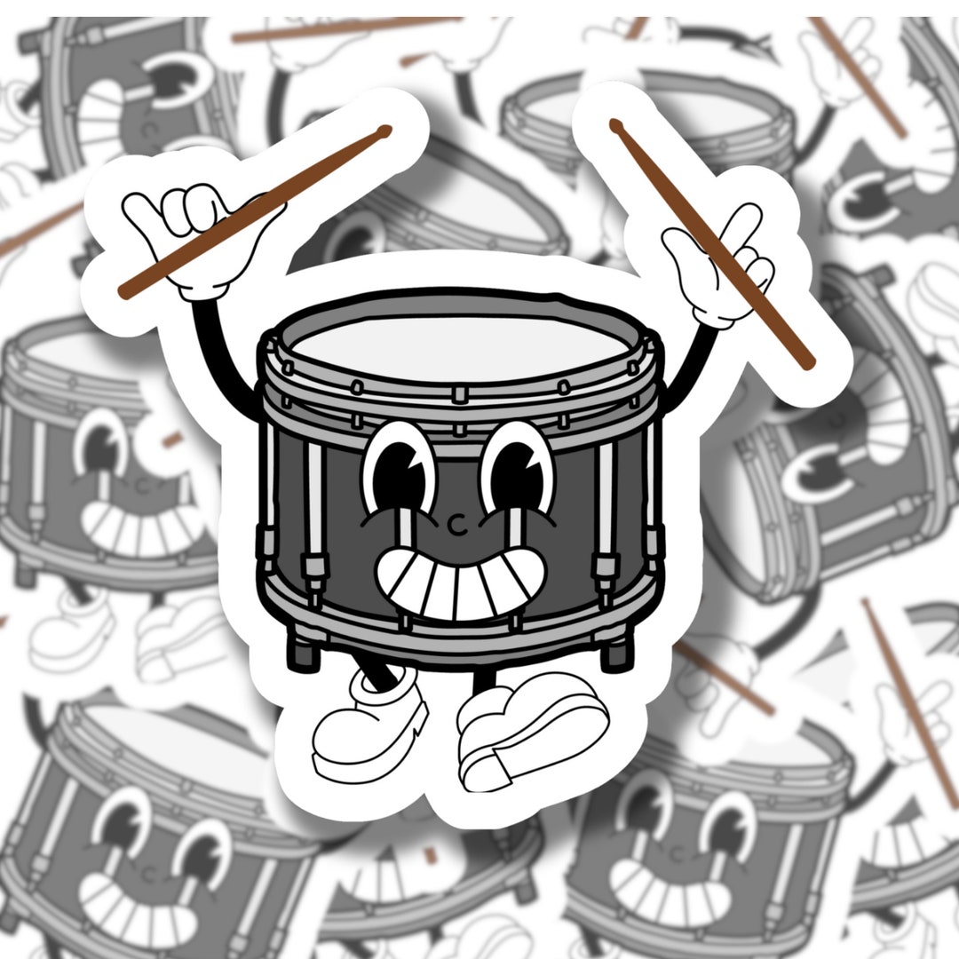 Marching Band Sticker Percussion Sticker Pit Percussion Etsy