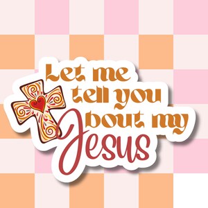 Christian sticker, bible verse sticker, inspirational sticker, mental health sticker, Bible sticker, Christian gift, church sticker