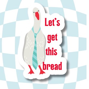 Silly Goose sticker,laptop sticker,business goose sticker, work humor, sarcastic sticker, humorous sticker, silly goose sticker, funny