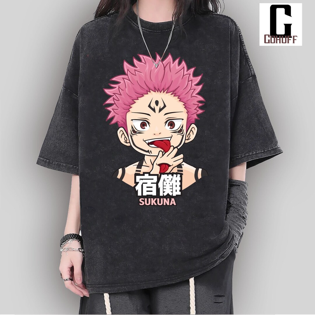 Anime Sukuna Japanese Shirt, Anime Lover Shirt, Anime Gift Fans Tee