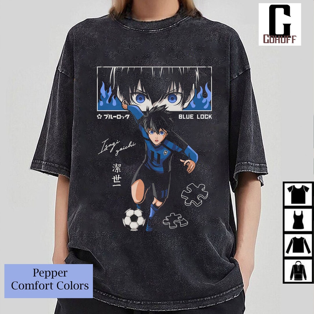 Yoichi Isagi Anime Manga Sweater, Japanese Shirt, Vintage Anime Gift ...