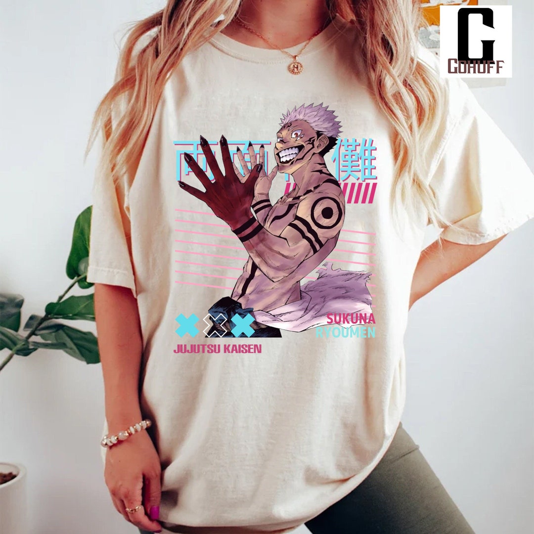 Anime Sukuna Ryoumen Lover Gift, Ryomen Sukuna Vintage Anime Tee, Anime