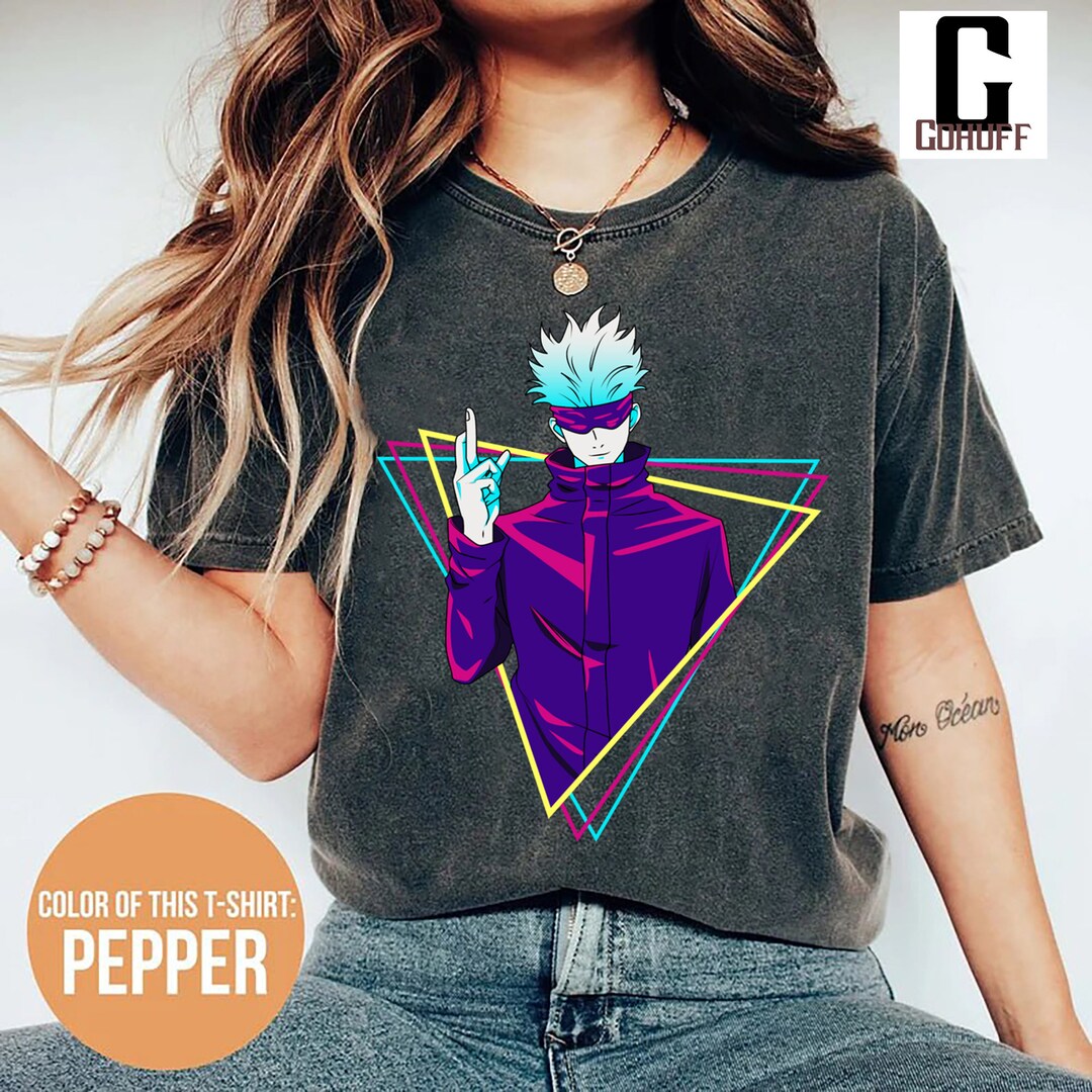 Satoru Gojo Anime Lover Shirt Satoru Gojo Anime Shirt Anime - Etsy